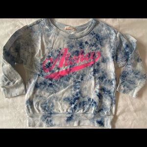 Crewcuts Girls Aloha Tie Dye Top - Size 3